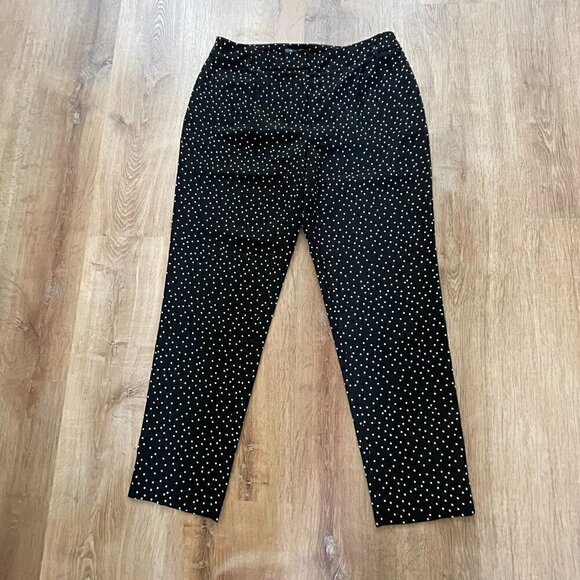Tommy Hilfiger Ankle Summer Pants Black & White 6 - Picture 1 of 5